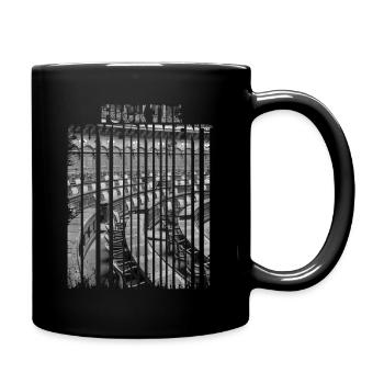 Fuck the Government - Full Colour Mug - black - Right