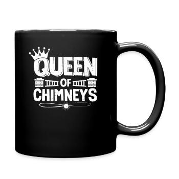 Schornsteinfeger Kaminkehrer Ramoneur - Mug uni - noir - Droite