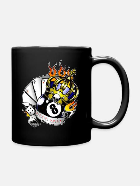 GAMBLE Bonne chance - Mug uni - noir