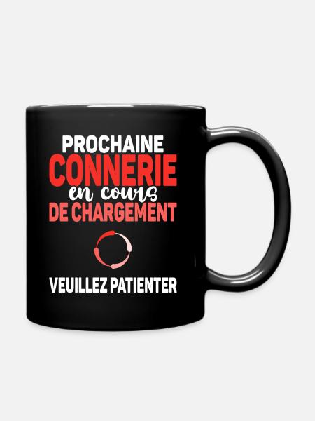 Connerie En Cours Humour Homme Ado - Mug uni - noir