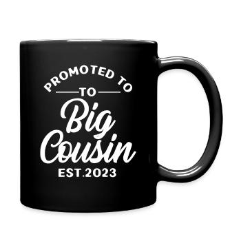 Promoted Great Cousin 2023 - Full Colour Mug - black - Right
