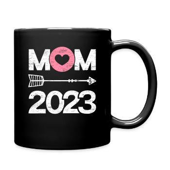 Maman 2023 Maman 23 - Mug uni - noir - Droite