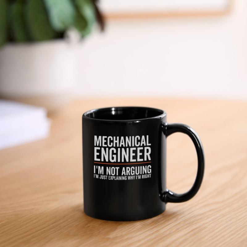 Just Explaining - Mechanical Engineer Full Colour Mug