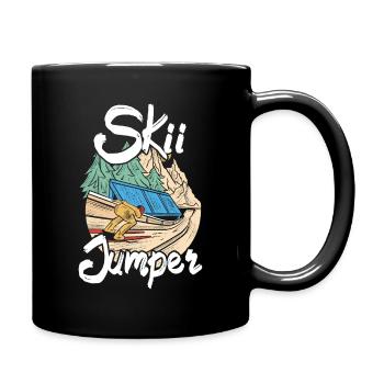 Ski jumping Ski jumping Ski jumping - Full Colour Mug - black - Right