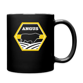 Éleveur de bovins - Angus Cow - Mug uni - noir - Droite