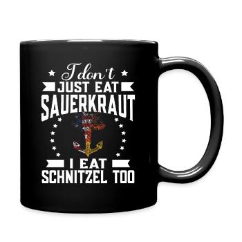 Germano-Américains - Ancre ADN - Mug uni - noir - Droite