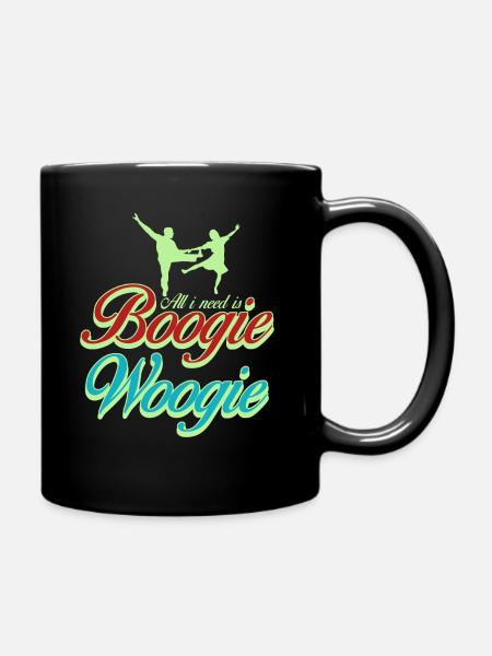 Boogie Woogie Danseur Boogie-Woogie - Mug uni - noir