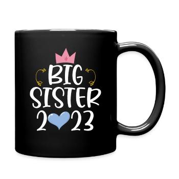 Big Sister 2023 Big Sister 23 - Full Colour Mug - black - Right