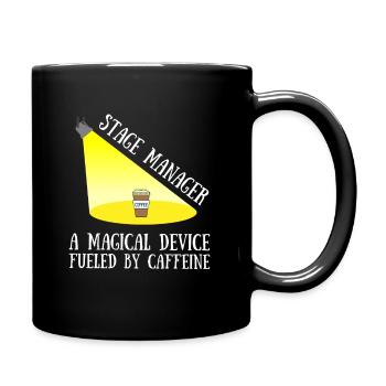 Stage Director Crew & Stage Manager Theater - Tasse einfarbig - Schwarz - Rechts