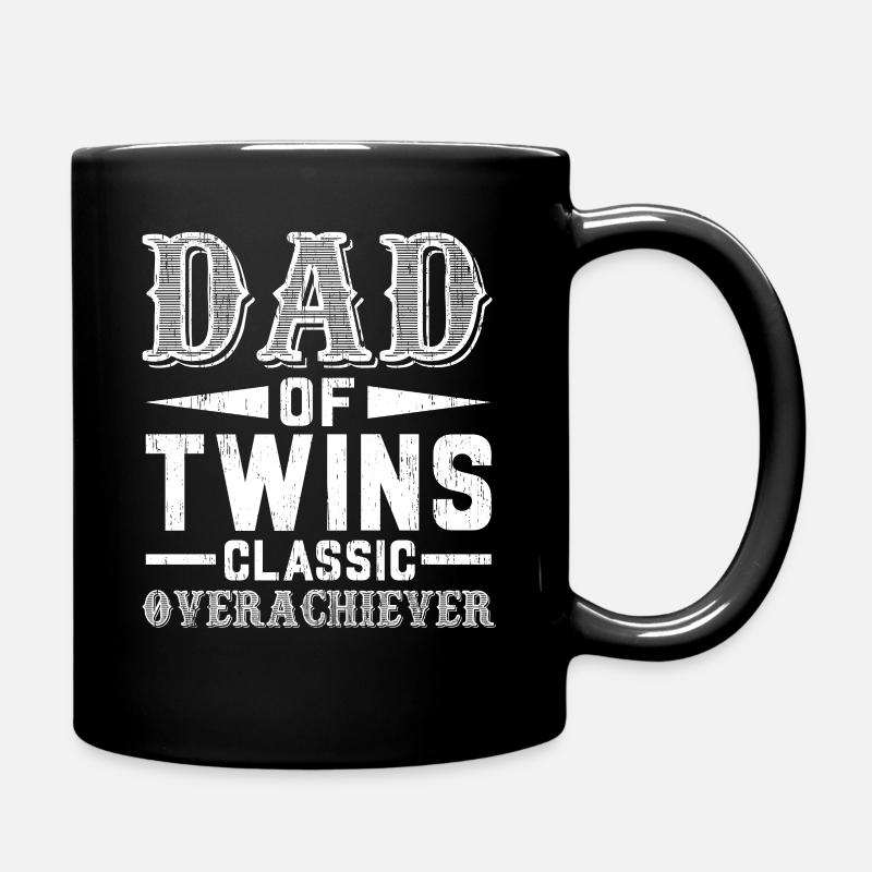 Papa de jumeaux Classique Surperformant Papa de jumeaux - Mug uni - noir