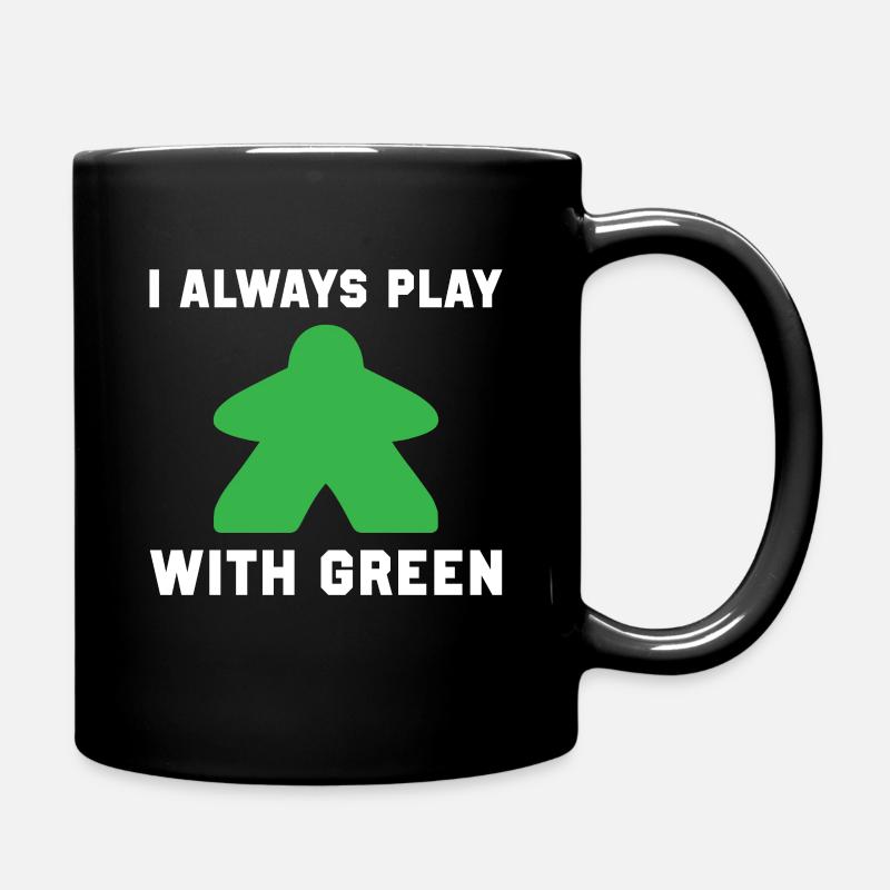 Je joue toujours avec Green Paladin RPG Tabletop - Mug uni - noir