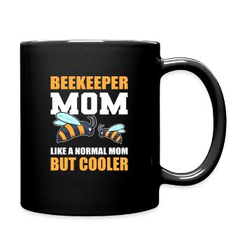 Apiculture Apiculture Abeille nid d’abeille Miel de ruche Bi - Mug uni - noir - Droite