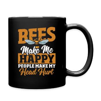 Apiculture Apiculture Ruche Conservation de la nature Miel - Mug uni - noir - Droite