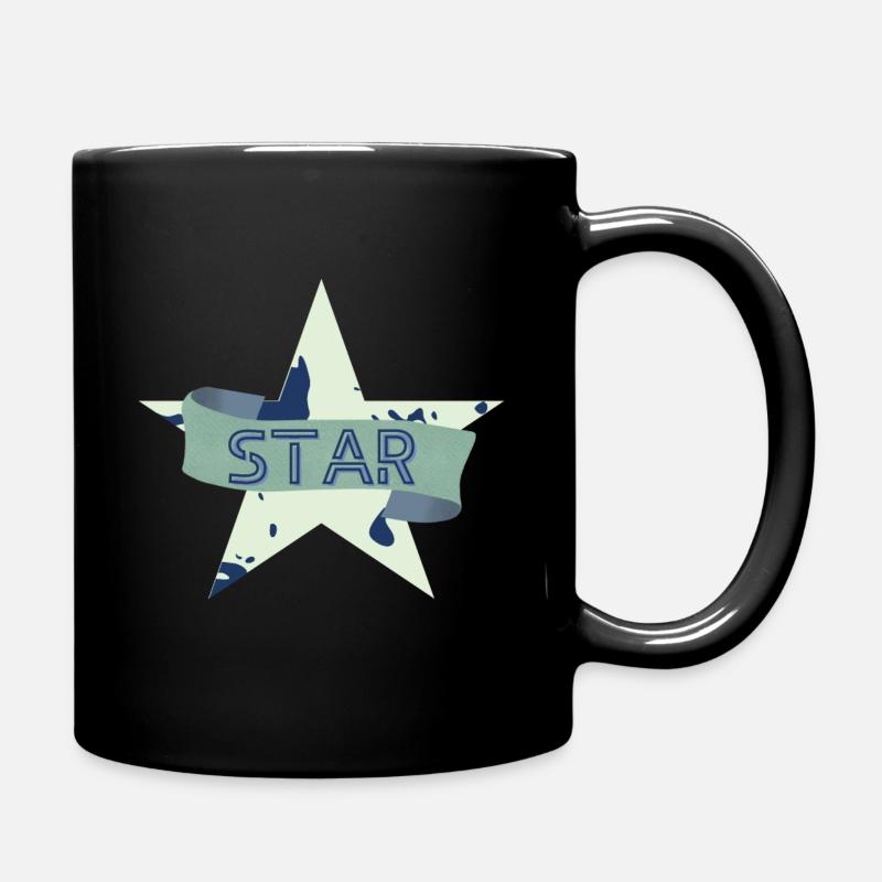 Starling - Full Colour Mug - black