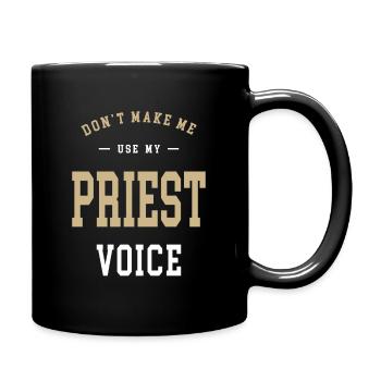 Prêtre Emploi Profession Birthday Worker - Mug uni - noir - Droite