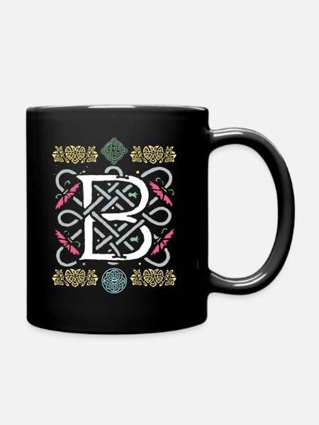 B - Tasse einfarbig - Schwarz