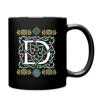 D - Full Colour Mug - black - Right