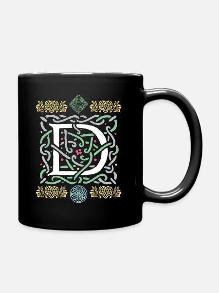 D - Tasse einfarbig - Schwarz