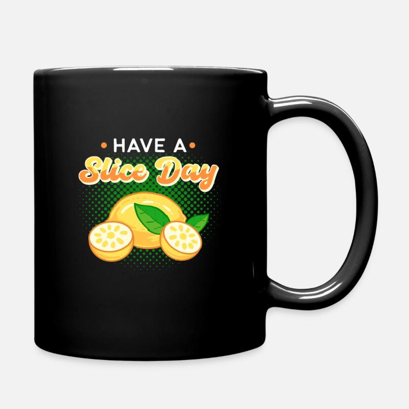 Avoir une tranche de jour Lemonde Stand Lemon Juice Boss - Mug uni - noir