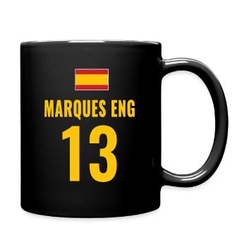 Spain Soccer Booze Jersey For Groups - Full Colour Mug - black - Right