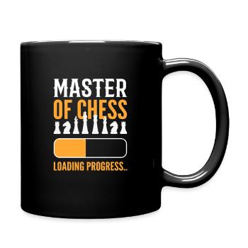 Master Of Chess Loading Progress Chess Board Game - Tasse einfarbig - Schwarz - Rechts
