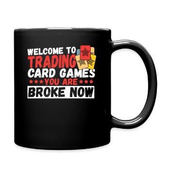 Welcome to Trading Card Games Trading Card Game - Full Colour Mug - black - Right