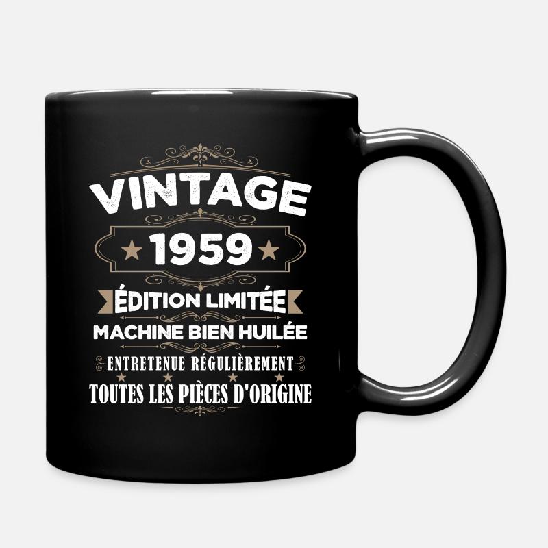 Vintage 1959 Édition Limitée - Mug uni - noir