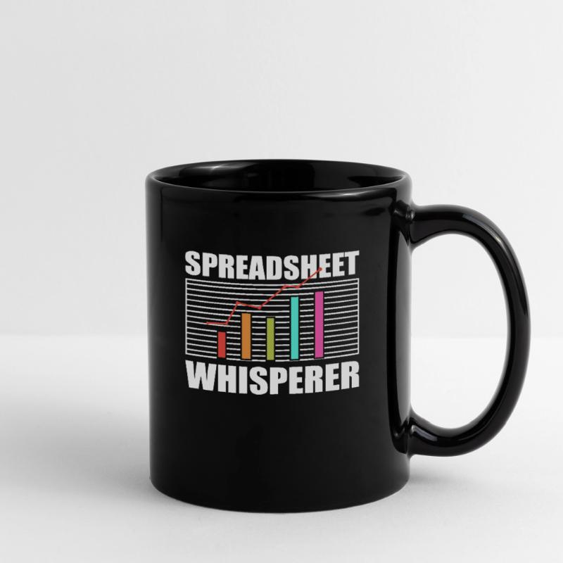 Feuille de calcul comptable comptable Mug uni