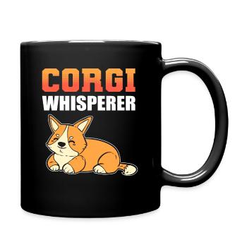 Corgi Whisperer Dog Lover Welsh Corgi - Mug uni - noir - Droite