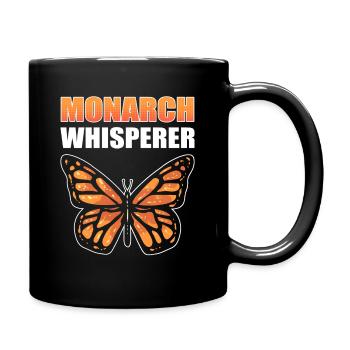 Monarque Chuchoteur Monarque Papillon - Mug uni - noir - Droite