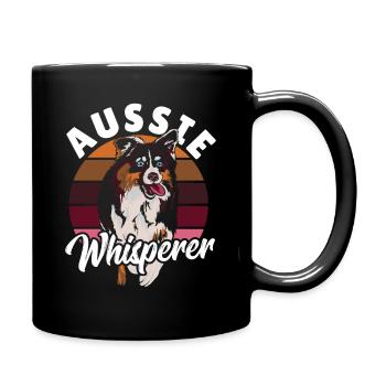 Aussie Whisperer Australian Cattle Dog - Full Colour Mug - black - Right