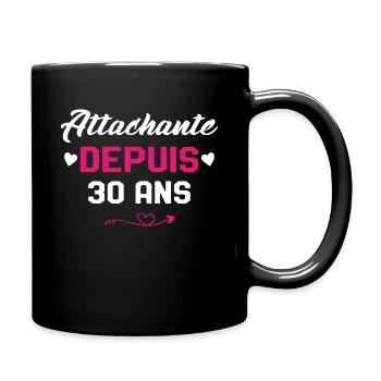 Femme Cadeau Anniversaire 30 ans Fille Humour - Mug uni - noir - Droite