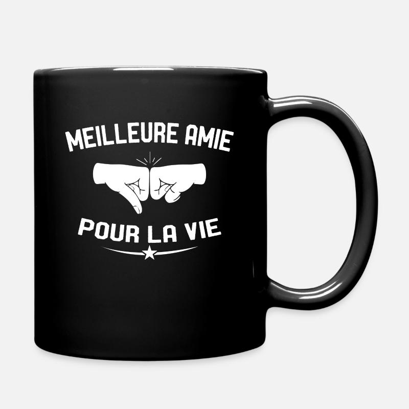 Meilleure Amie Pour La Vie Cadeau Anniversaire - Mug uni - noir