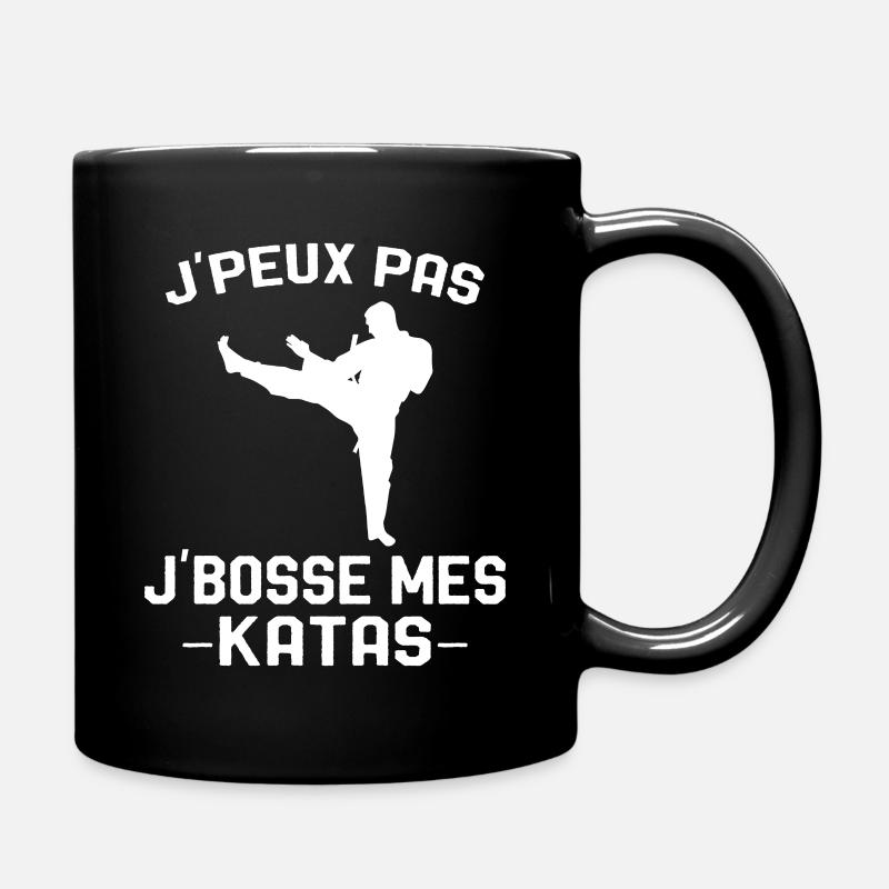 cadeau karaté art martial pour joueur de karaté - Mug uni - noir