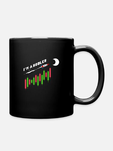 Je suis une crypto-monnaie Hodler Crypto - Mug uni - noir
