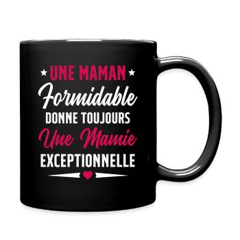 Grand-Mère - Une Mamie Exceptionnelle - Mug uni - noir - Droite