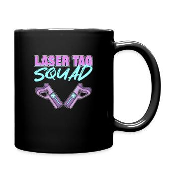 Laser Tag Squad - Full Colour Mug - black - Right