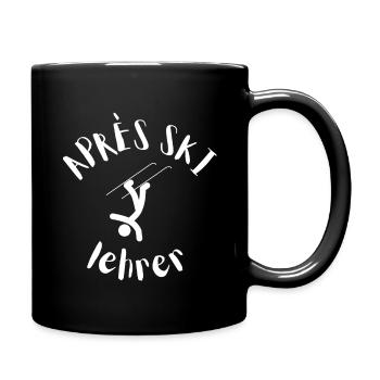 Aprés Ski - Full Colour Mug - black - Right