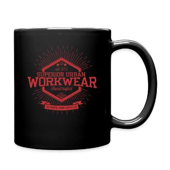 Superior Urban Workwear Handcrafted Vintage Denim - Mug uni - noir - Droite