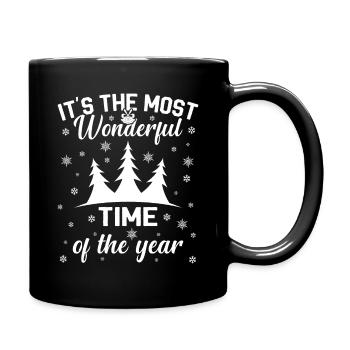 its the most Wonderful time of the year - Mug uni - noir - Droite