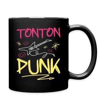 Tonton Punk Rock - Mug uni - noir - Droite