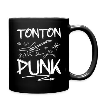 Tonton Punk Rock - Mug uni - noir - Droite