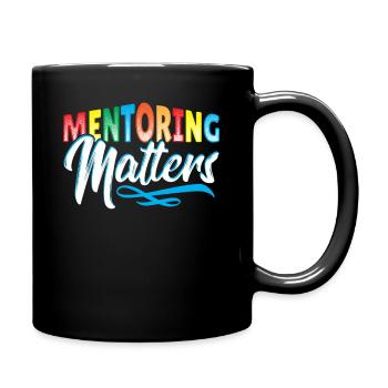 Mentor Mentoring Motivations-Lehrer Stark Bestimmt - Tasse einfarbig - Schwarz - Rechts