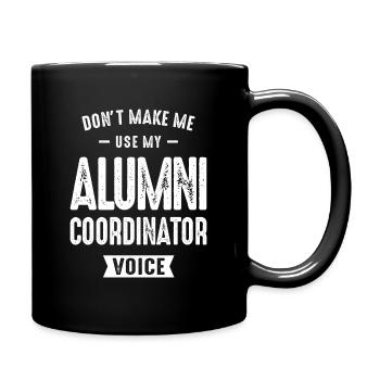 Alumni-Koordinator Beruf - Tasse einfarbig - Schwarz - Rechts