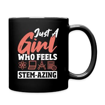 Steminist Science Technologie Droits des femmes - Mug uni - noir - Droite