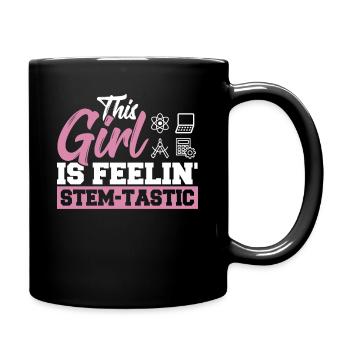 Steminist Science Technologie Mathématiques - Mug uni - noir - Droite