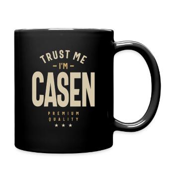 Casen Personalized Name - Full Colour Mug - black - Right