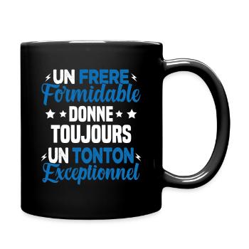 Cadeau pour Frère / Oncle - Un Tonton Exceptionnel - Mug uni - noir - Droite