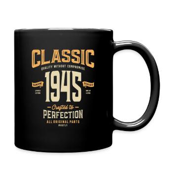 Classic 1945 78th Birthday - Full Colour Mug - black - Right