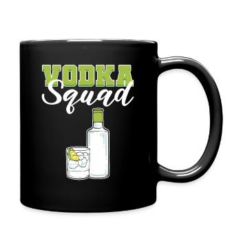 The Vod Squad Vodka Wodka - Tasse einfarbig - Schwarz - Rechts